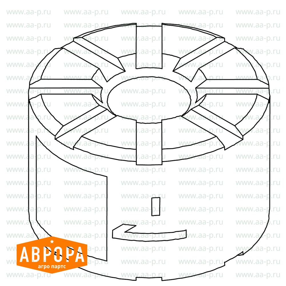 Laufkette ohne Bodenplatten